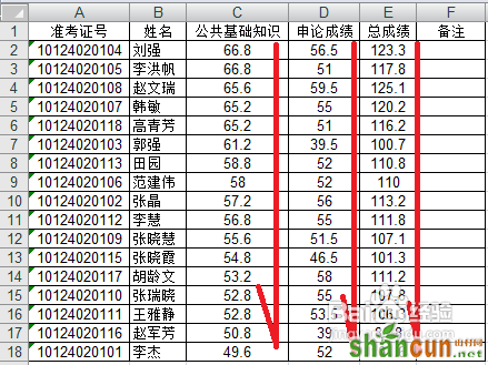 excel表格如何排序