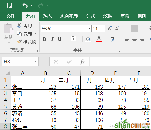 Excel如何利用SUM函数在特定条件求和 山村