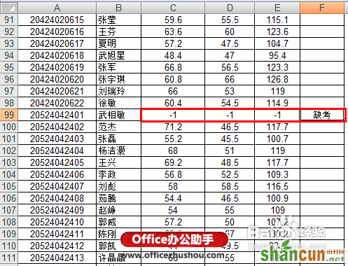 EXCEL使用COUNTIFS函数统计符合多个条件的单元格   山村