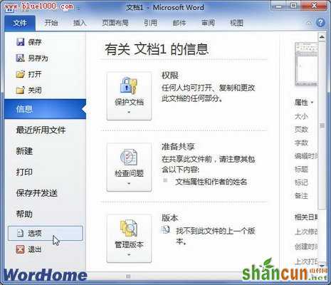 如何在Word2010文档中启用随拼写检查语法 山村