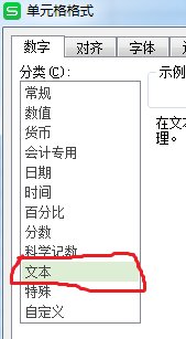 Excel中的01怎么打上去？