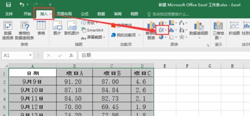 Excel2016折线图怎么添加双纵坐标、次坐标轴？