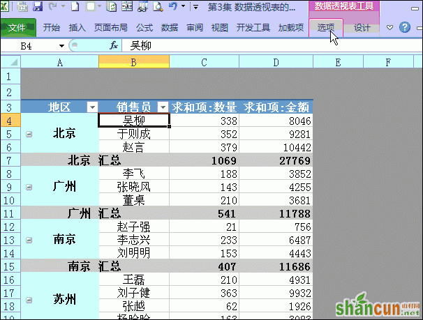 Excel数据透视表10大常用技巧