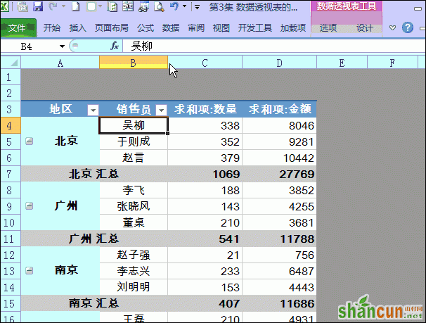 Excel数据透视表10大常用技巧