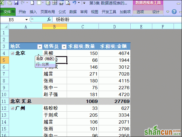 Excel数据透视表10大常用技巧