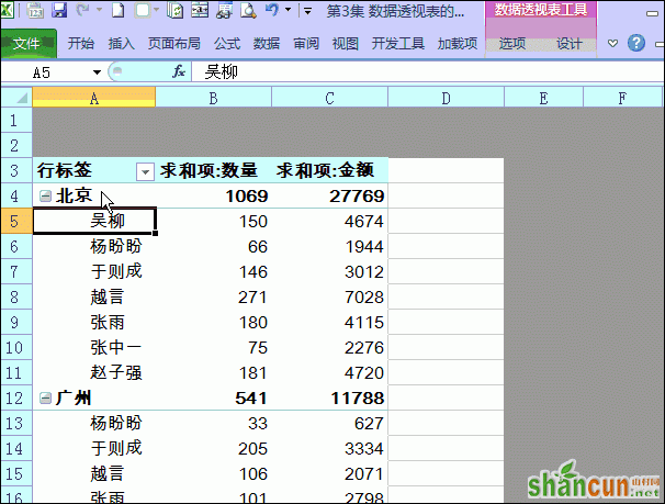 Excel数据透视表10大常用技巧