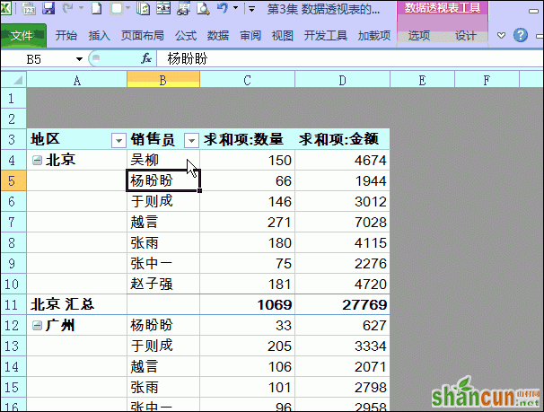 Excel数据透视表10大常用技巧