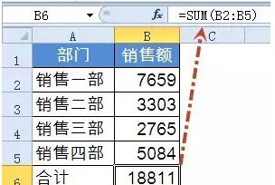 使用Excel制作半圆饼图