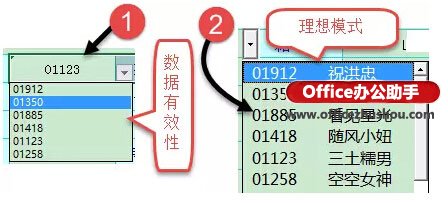 一种比较高大上的Excel下拉菜单的制作方法