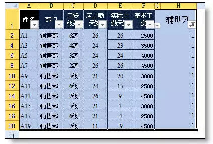 excel表格中隔行选取的三种方法