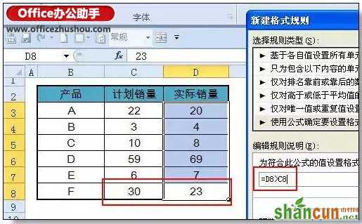 Excel条件格式出错率最高的一个问题：公式的引用