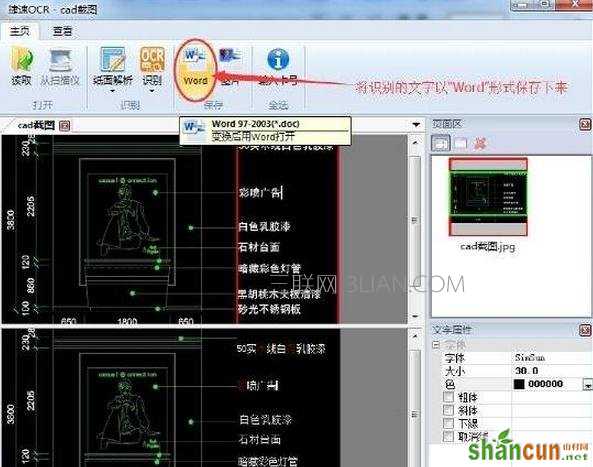 怎么把cad格式转换成word格式