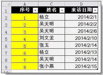 Excel序号自动更新功能的设置方法