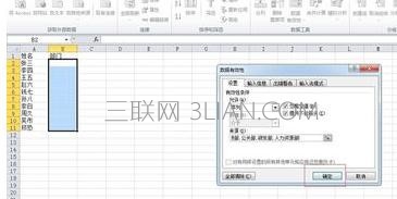 如何在EXcel2010中自定义下拉列表输入