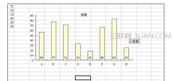 Excel2010中图表设置数据标志显示位置的操作方法