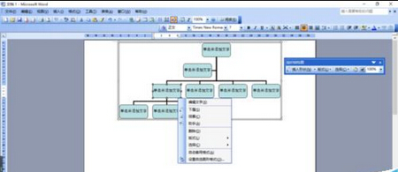 怎么用word做组织架构图