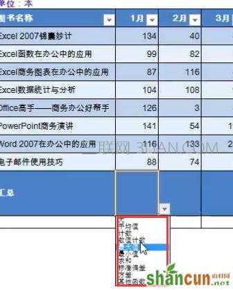 Excel中进行表格快速计算的操作方法