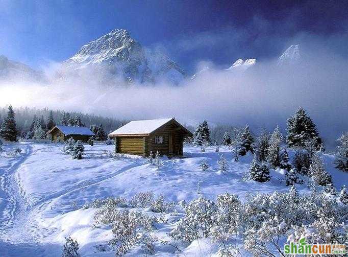 关于写雪的诗句有哪些 山村