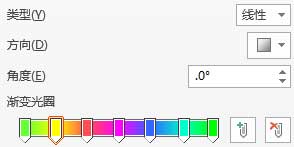 PPT制作荧光字效果的方法