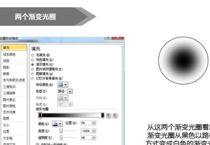 ppt里阴影渐变怎么做