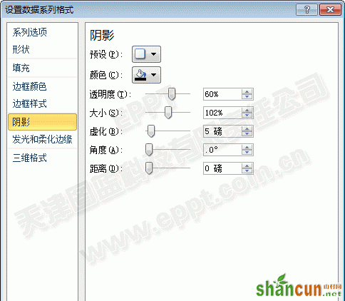 PPT柱图模板7