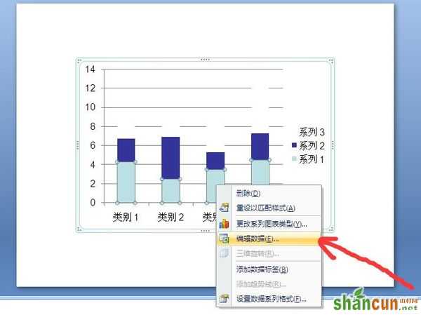 ppt柱状图怎么添加柱子 山村