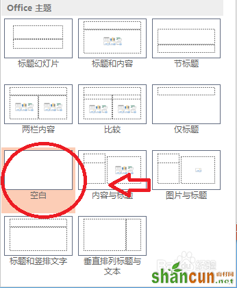 PowerPoint2013如何设置版式