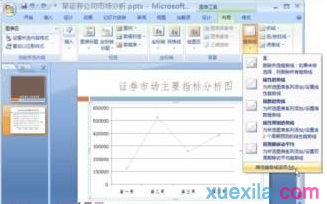 ppt2007中如何编辑分析图表  山村