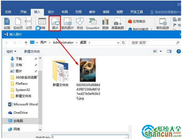 win7系统如何在word2016中插入图片美化页面