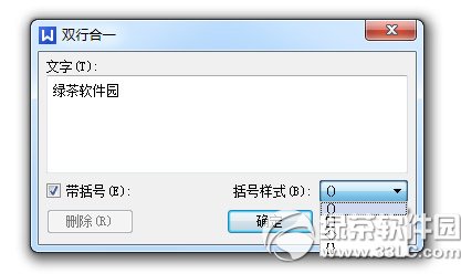 wps双行合一在哪？怎么用？wps双行合一使用方法2