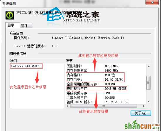 Win7查看N卡显存的技巧