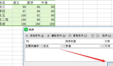 wps表格怎样设置按笔画排序 山村