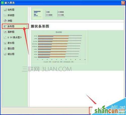 excelr操作：在WPS表格怎样制作条形图