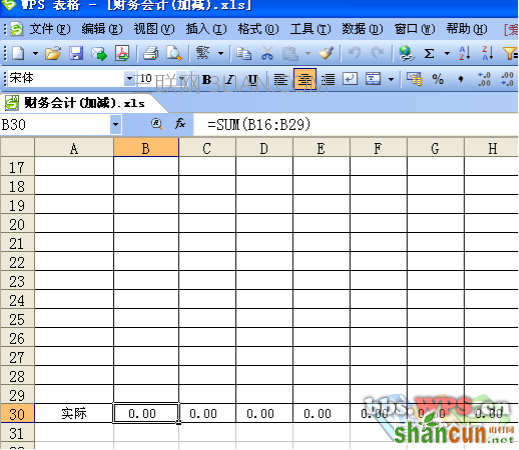 WPS表格制作专业工资表教程