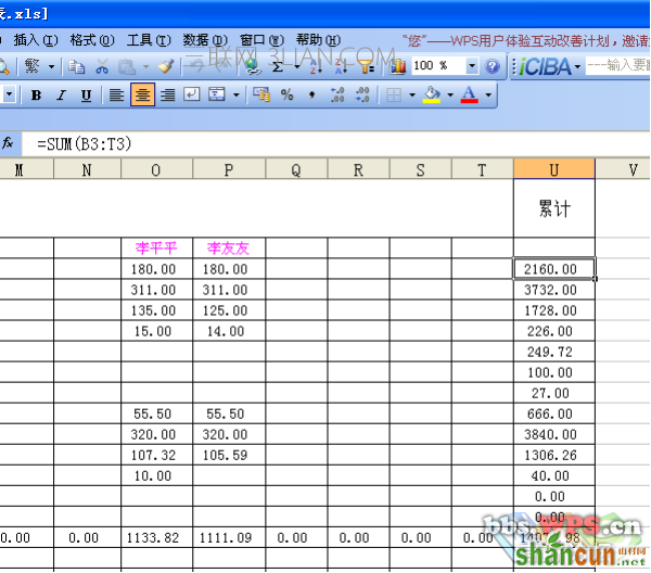 WPS表格制作专业工资表教程