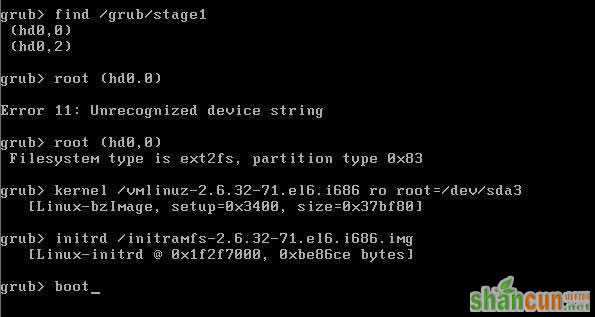 CentOS 6删除的boot分区如何还原