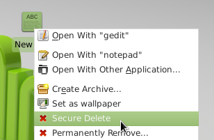 Linux Mint Xfce安全删除文件(secure-delete) 山村
