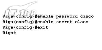 如何设置CISCO路由器密码 山村