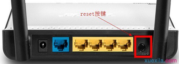 腾达路由器reset按键