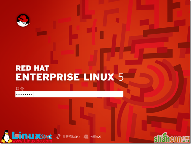 Red Hat Enterprise Linux 5.X的图形安装