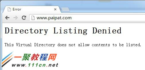 六、这样网站就建设好了，我们测试下去访问看看 http://www.paipat.com 看看结果