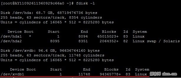 Linux挂载硬盘_绿色资源网