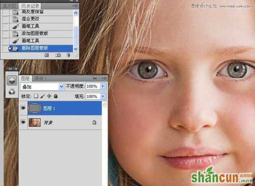 PS教程：Photoshop给儿童照片锐化处理