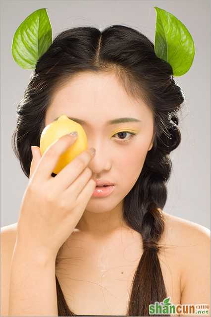 201421614534421 在Photoshop中打造水果妆面的人像图片后期修图教程