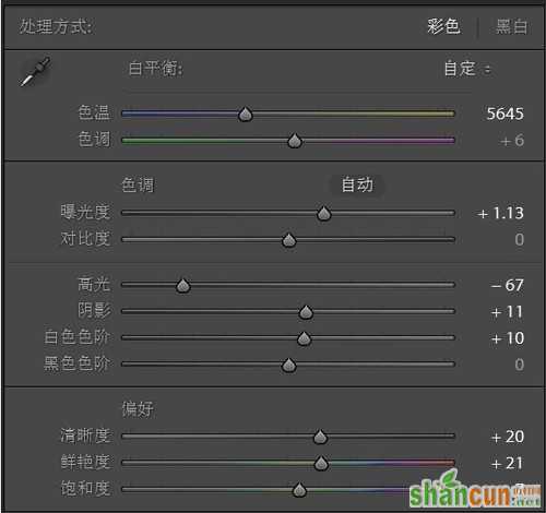 欠曝照片的调整以及调亮皮肤示例