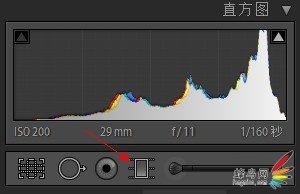 使用Lightroom渐变滤镜打造特效黑白风光片