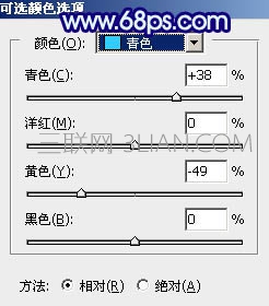 蓝色调，ps调出艳丽的蓝色调图片