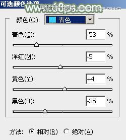 Photoshop调出芦苇丛中女孩冷色效果,PS教程,思缘教程网