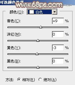 Photoshop调出夏季公园美女秋季淡黄色调,PS教程,思缘教程网