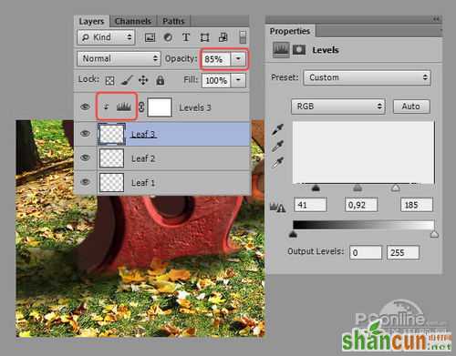 Photoshop CS6教程：用PS打造秋天3D